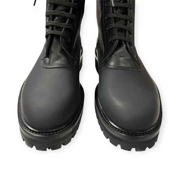 NEW Common Projects Black Soft Leather Technical Boot 2325 42 7547 MADE IN ITALY - Picture 12 of 16